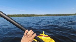 Скег стабилизатор на пакрафт или байдарку