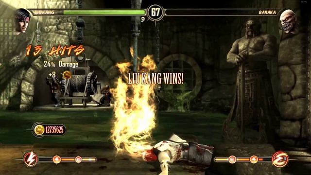 Лестница за Liu Kang Mortal Kombat9: Komplete Edition Без поражений смотреть онлайн