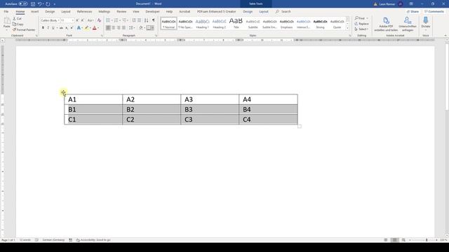 How to EXACTLY Change the Table Size in Word (row height, column width) in 1 MINUTE смотреть онлайн