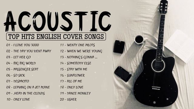 Top Hits Cover English Acoustic Love Songs 2023 |  Popular Guitar Acoustic Cover Of Popular Songs