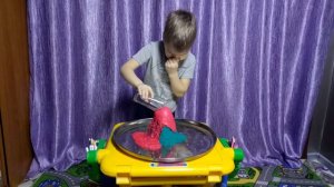 Видео для детей ＃ Извержение вулкана дома! научный эксперимент