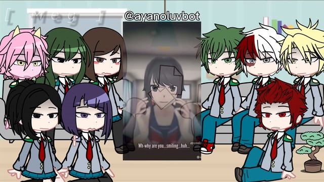 Bnha react to fem y/n as Ayano Ashi смотреть онлайн