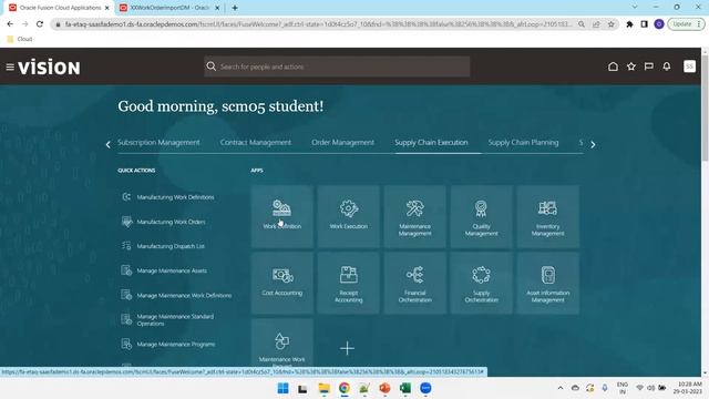 Oracle Cloud ERP- Work Order Creation Using FBDI and UI смотреть онлайн