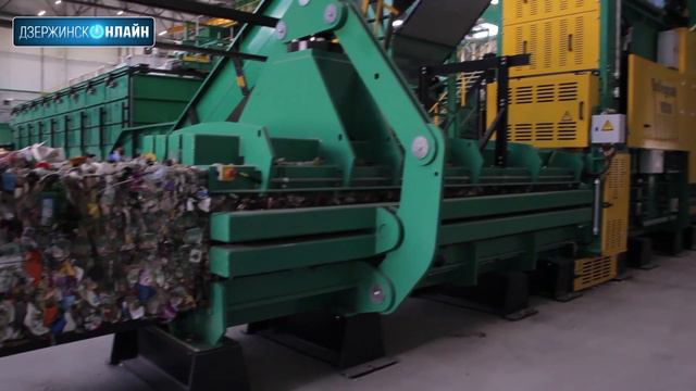 Открытие сортировочной линии на полигоне ТБО "МАГ 1" под Дзержинском смотреть онлайн