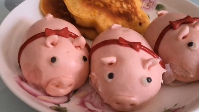 Три поросенка едим на обед_Китайская кухня смотреть онлайн