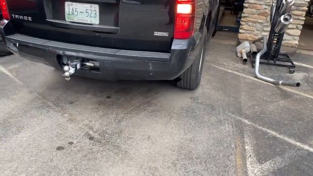 2007 Chevy Tahoe 5.3L EXHAUST w FLOWMASTER SUPER 10! смотреть онлайн