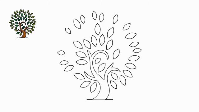 How to draw a beautiful tree смотреть онлайн