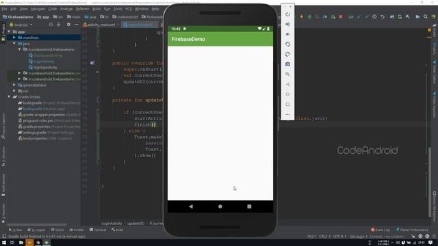#2 - Login/Verify User with Firebase Authentication in Android using Android Studio - Kotlin смотреть онлайн
