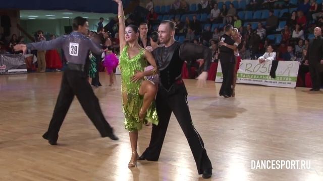 Гончаров Антон - Андрианова Ольга, 1/4 Rumba смотреть онлайн