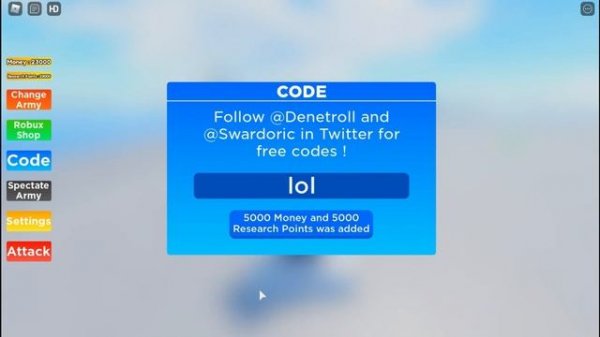 [CODES] Noob Army Tycoon All New Secret Op Codes In Roblox 2021!