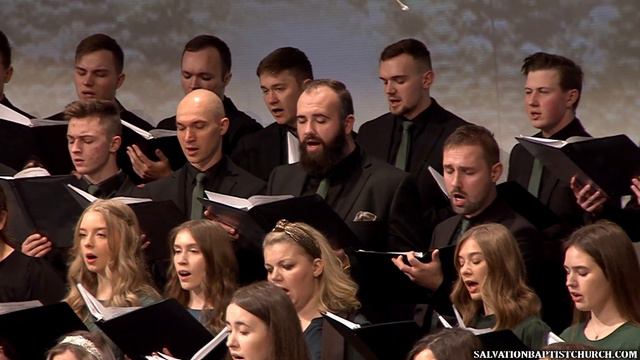 «Радуйся мир, все ликуйте!» - Молодёжный хор. смотреть онлайн