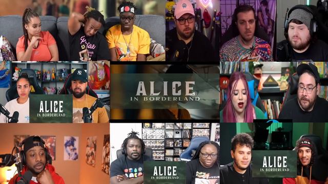 Alice in Borderland Season 1x4 Reaction Mashup (際の国のアリス) смотреть онлайн
