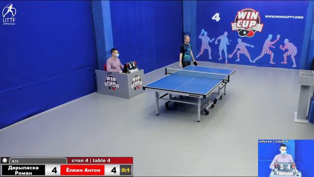 15:30 Дерыпаска Роман 0-3 Ёлкин Антон стол 4 ЮГ-3 28.01.22 смотреть онлайн