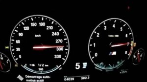 ➤ 2016 BMW M5 F10 V8 4.4 BiTurbo (560 HP) 0-100 km/h 0-200 km/h 0-300 km/h Acceleration & Top Speed