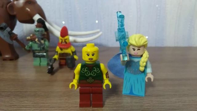 Расширенная Вселенная Lego Nexo Knights! Норверийцы из Племени Мамонта! Женщина!