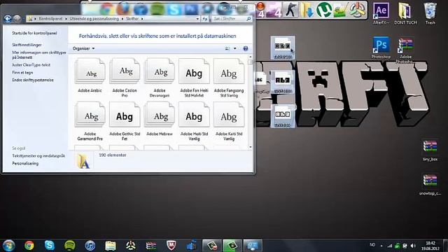 How to get more fonts for Adobe Photoshop CS5 смотреть онлайн