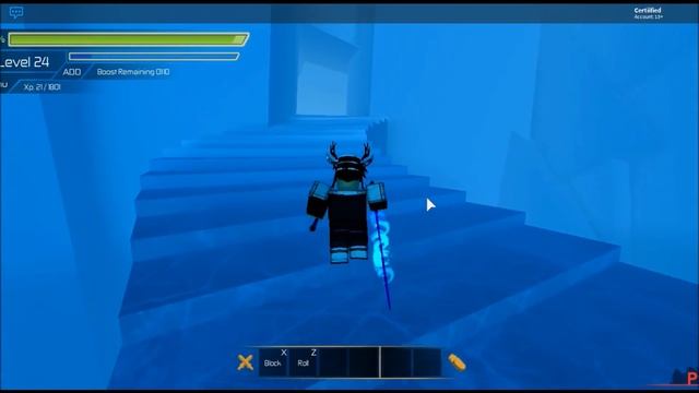[Roblox Swordburst 2] How to get to the F3 Boss смотреть онлайн