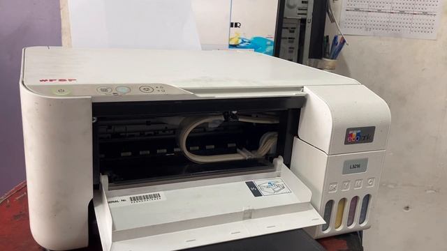 Epson L3216 Easy NOZZLE CHECK & HEAD CLEANING