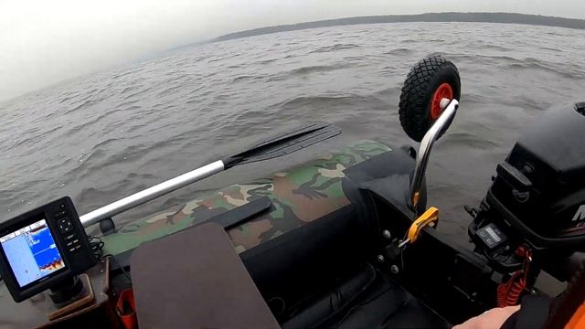 Тестдрайв моего комплекта Лодка НДНД Марлин 340 + Mercury F3,5 смотреть онлайн