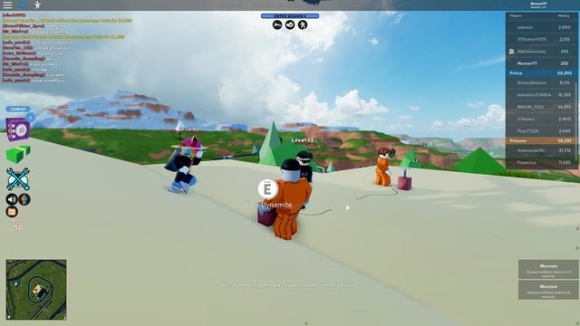 СБЕЖАЛИ ИЗ ТЮРЬМЫ - ROBLOX JAIL BREAK (побег из тюрьмы) смотреть онлайн