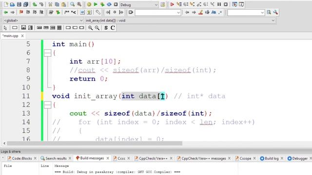 PASS ARRAY TO FUNCTION IN C++ | SIZEOF OPERATOR | 2020 | HINDI смотреть онлайн