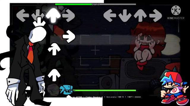 Friday Night Funkin: "Static" (Slenderman) смотреть онлайн