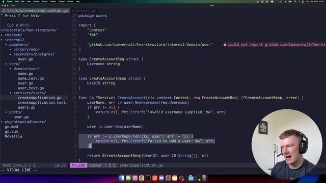Hexagonal Architecture In Golang!? - Full Structure Example смотреть онлайн
