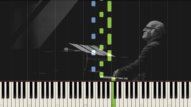 Ludovico Einaudi - Una Mattina | MODERATE Piano Tutorial смотреть онлайн