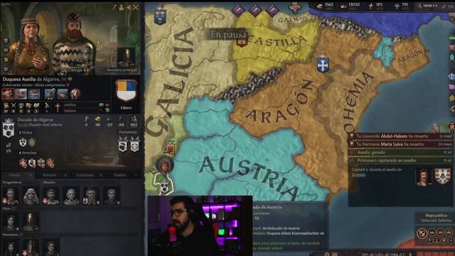 RECUPERANDO HISPANIA ⭐️ LINAJE de HABSBURGO #22⚔️🔥 Friends & Foes - CK3🔥 Crusader Kings 3 en españo смотреть онлайн