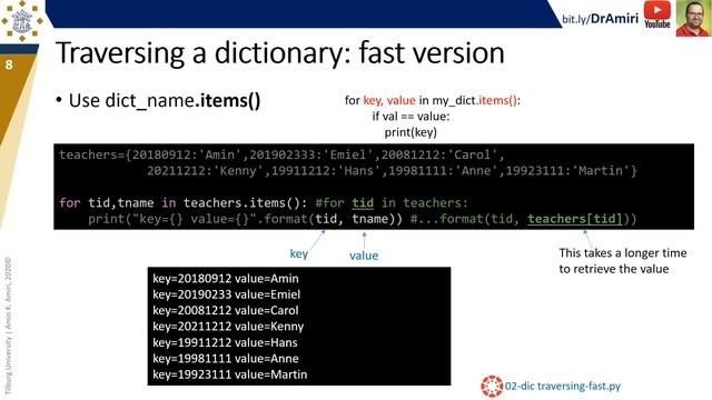 Python#3-3: Dictionaries in Python смотреть онлайн