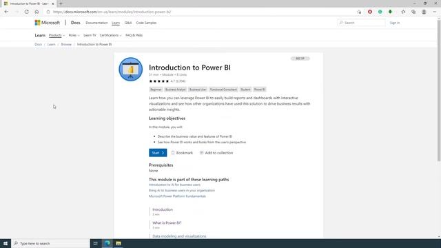 1.3 The Right Way to Launch Power BI | Learning Power BI Desktop Tutorial. смотреть онлайн