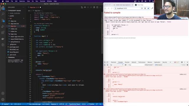 Typescript Basics - Let's learn typescript today | Manoj Singh Negi | Recraft Relic смотреть онлайн