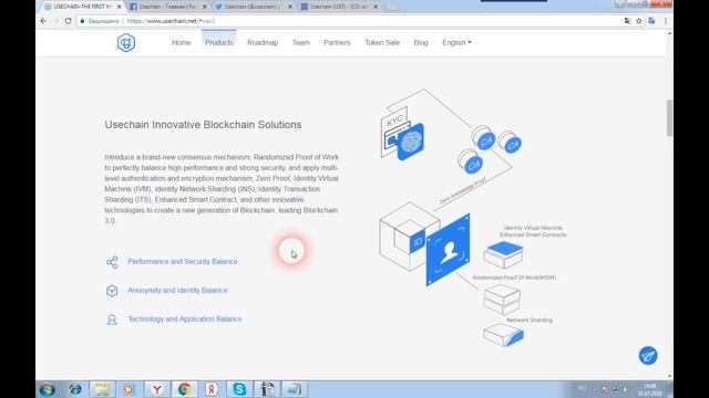 Usechain - публичный блокчейн, построенный на зеркальном протоколе