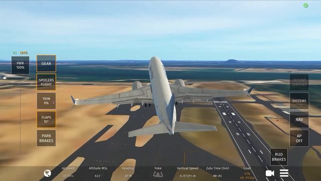 ?Infiniti Flight Simulator?Как взлететь на Boieng 737 смотреть онлайн