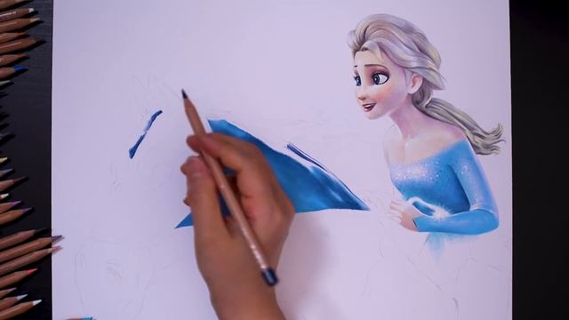 Drawing Frozen2 - Elsa & Nokk, Show Yourself [Drawing Hands] смотреть онлайн