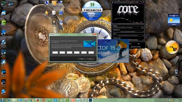Установка и активация CyberLink PowerDirector Ultimate 15.0.2509.0 + Rus.(под музыку) смотреть онлайн