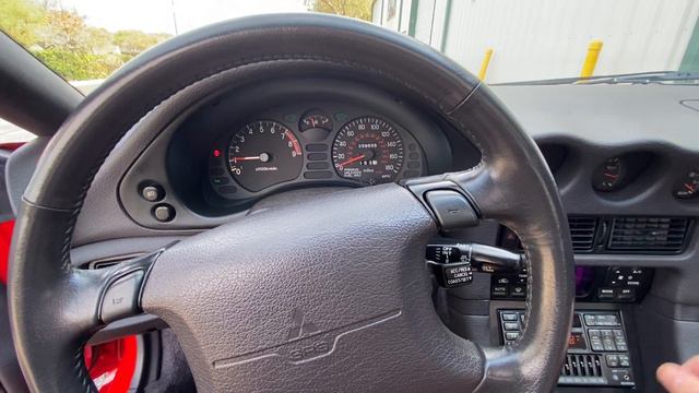 Mitsubishi 3000GT VR4. Cold start. смотреть онлайн