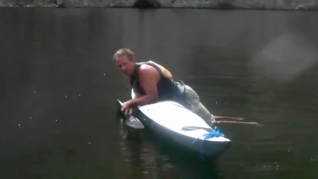 Kayak Skill - Self-rescue - Re-entry смотреть онлайн