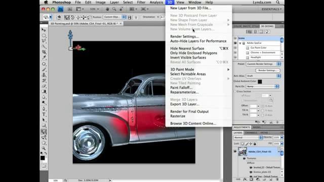 ADOBE PHOTOSHOP 3D TUTORIAL смотреть онлайн