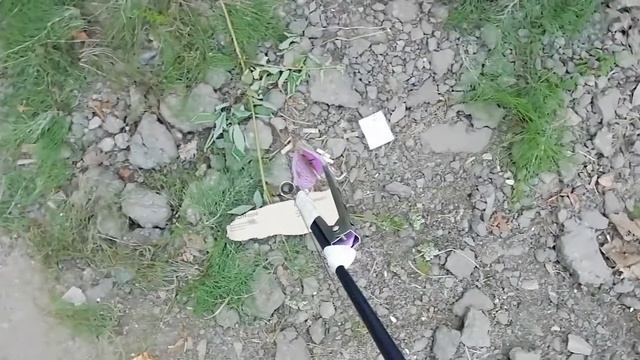 Как облегчить уборку территории от мелкого мусора - приспособление собрано из того что было :) смотреть онлайн