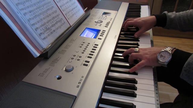 YAMAHA DGX 640 Chopin смотреть онлайн