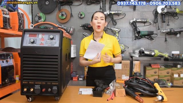 [VỪA HÀN - VỪA CẮT PLASMA ] Máy Cắt Plasma Protech CUT 160 Air Dòng Cắt 160A Dòng Hàn 350A MỚI NHẤT