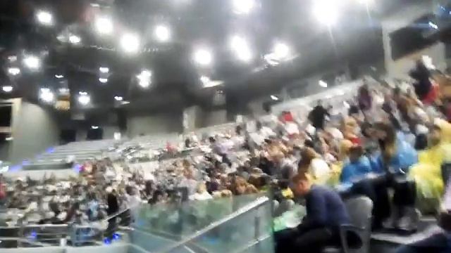 Первый раз на представлении в москвариуме (начало)