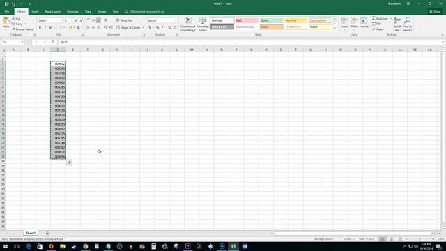 Excel 2016 : How to Add Leading 0 Before Numbers смотреть онлайн