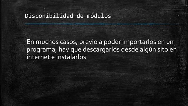 Introducción a la programación con PYTHON: 11 - Módulos смотреть онлайн
