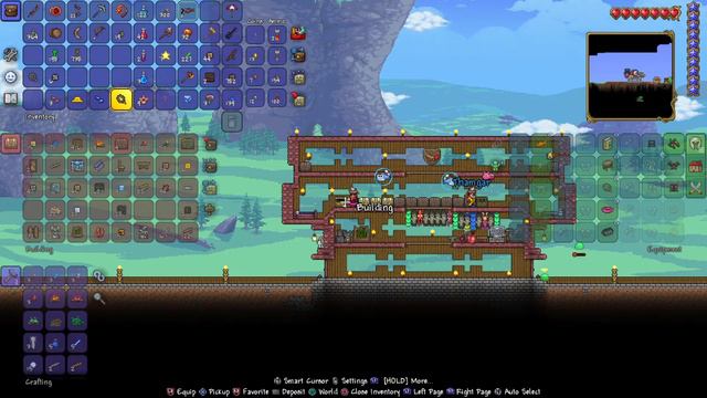 Terraria Co-op Eye of Cthulhu & Brain of Cthulhu Battle Pt:6 смотреть онлайн