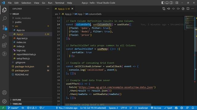 React Data Grid : Get Started with AG Grid смотреть онлайн
