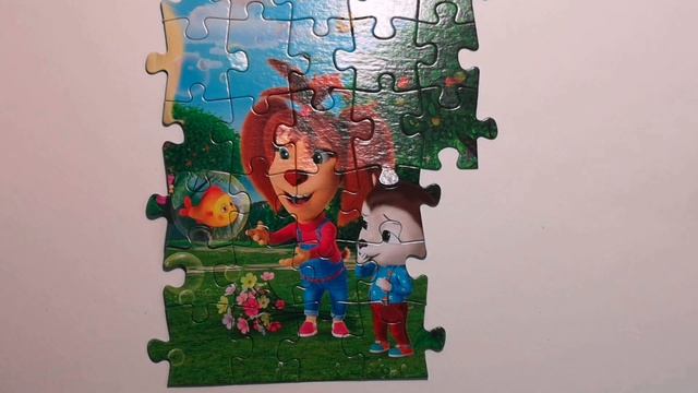 Барбоскины. Роза, Лиза и Малыш на даче. Собираем пазлы. смотреть онлайн