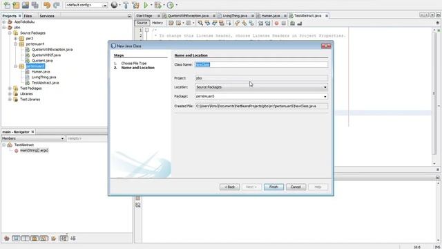 Pemrograman Berbasis Objek - Pertemuan 5 смотреть онлайн
