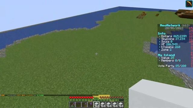 When All Else Fails | Minecraft Skyblock Let's Play Episode 4 (Bedrock/Java Server IP) смотреть онлайн